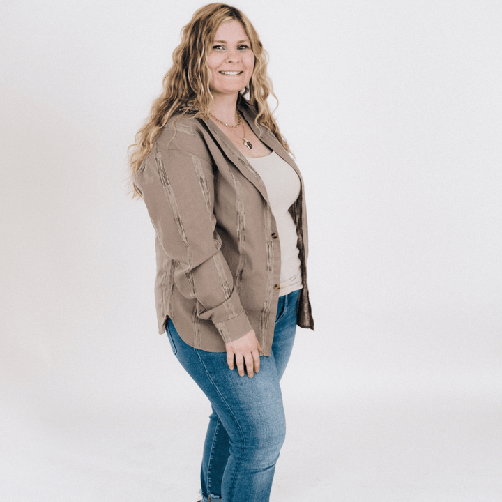 Hooded Embroidered Shirts - Adult - HAHA MAMA Clothing