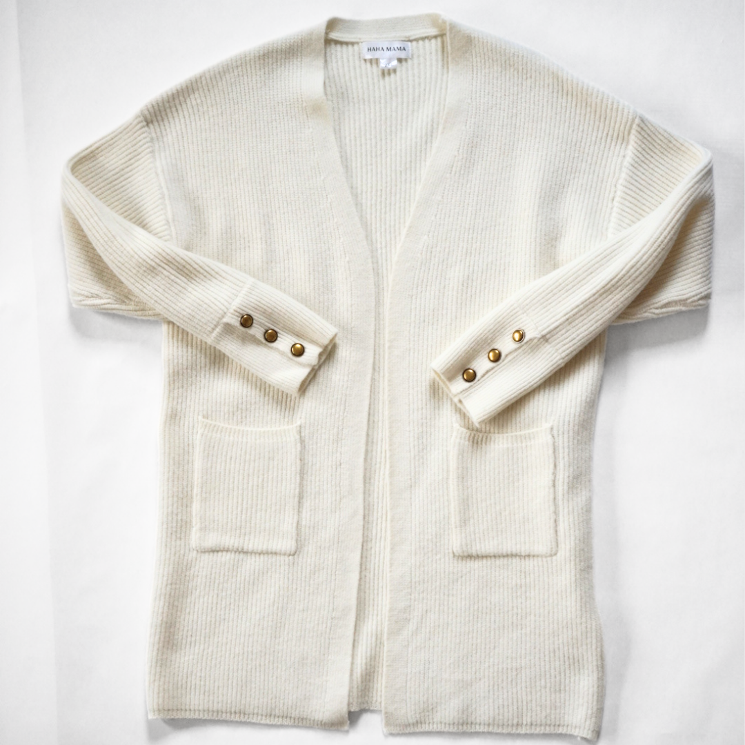 Plush Pearl Cardigan - Women