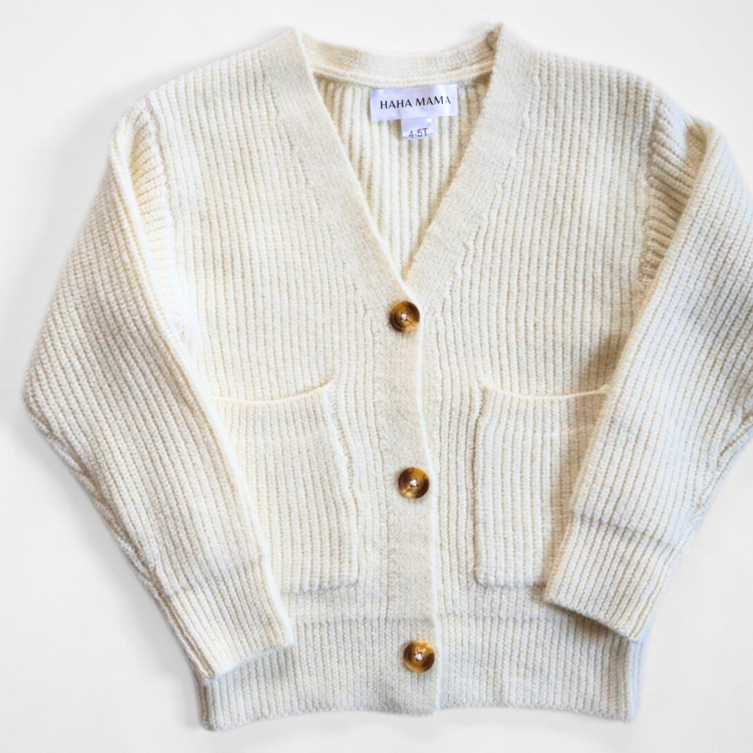 Plush Pearl Cardigan - Child