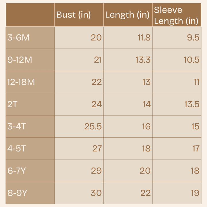 Raglan Baseball Tee Rust - Infant - HAHA MAMA Clothing