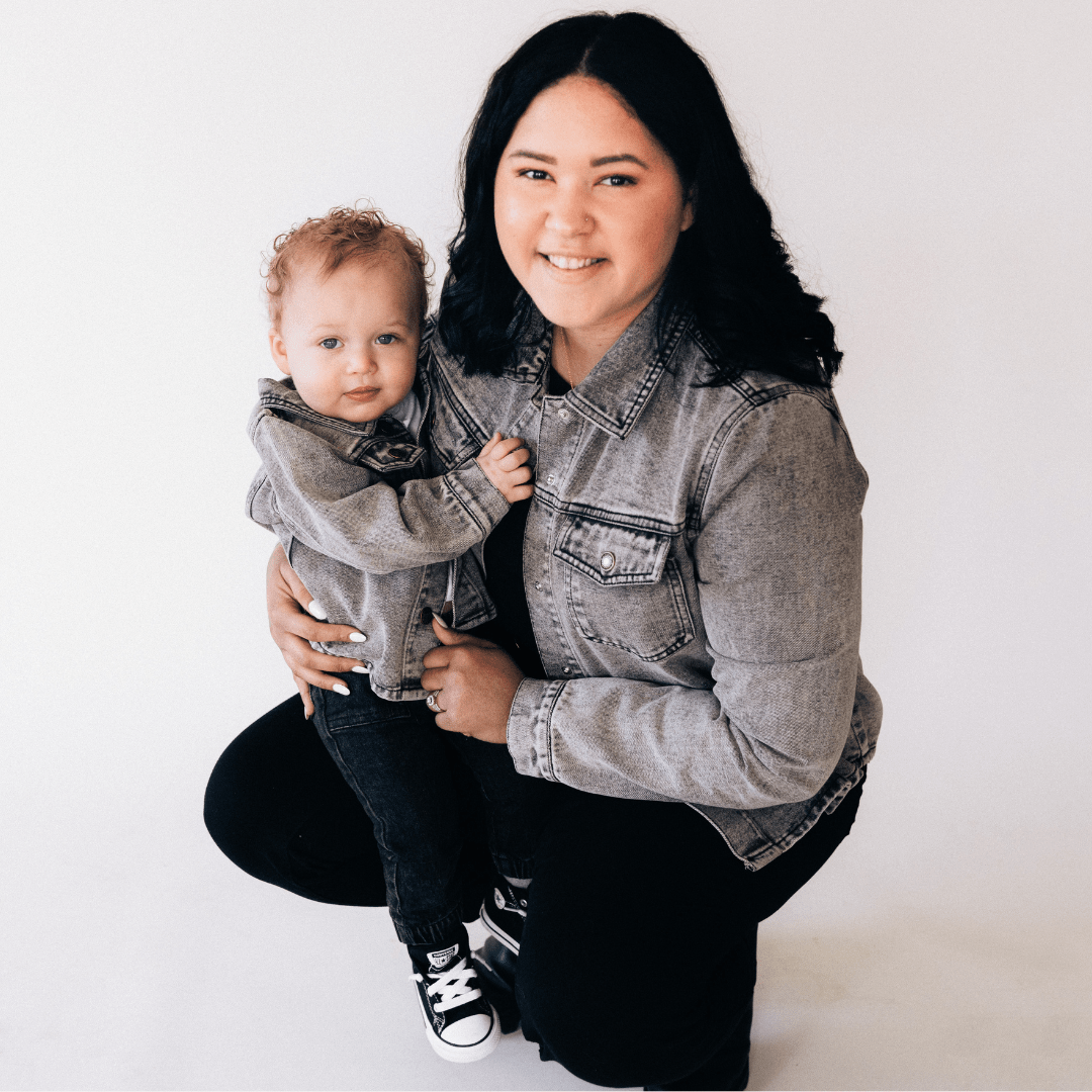 Silver Gray Denim Jacket - Infant - HAHA MAMA Clothing