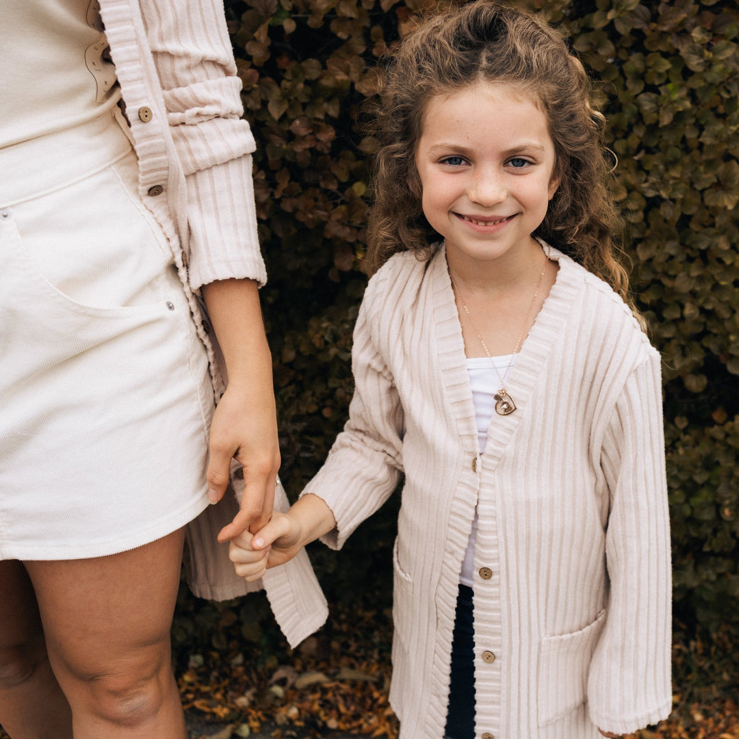 Button Down Cardigans Mommy & Me - HAHA MAMA Clothing