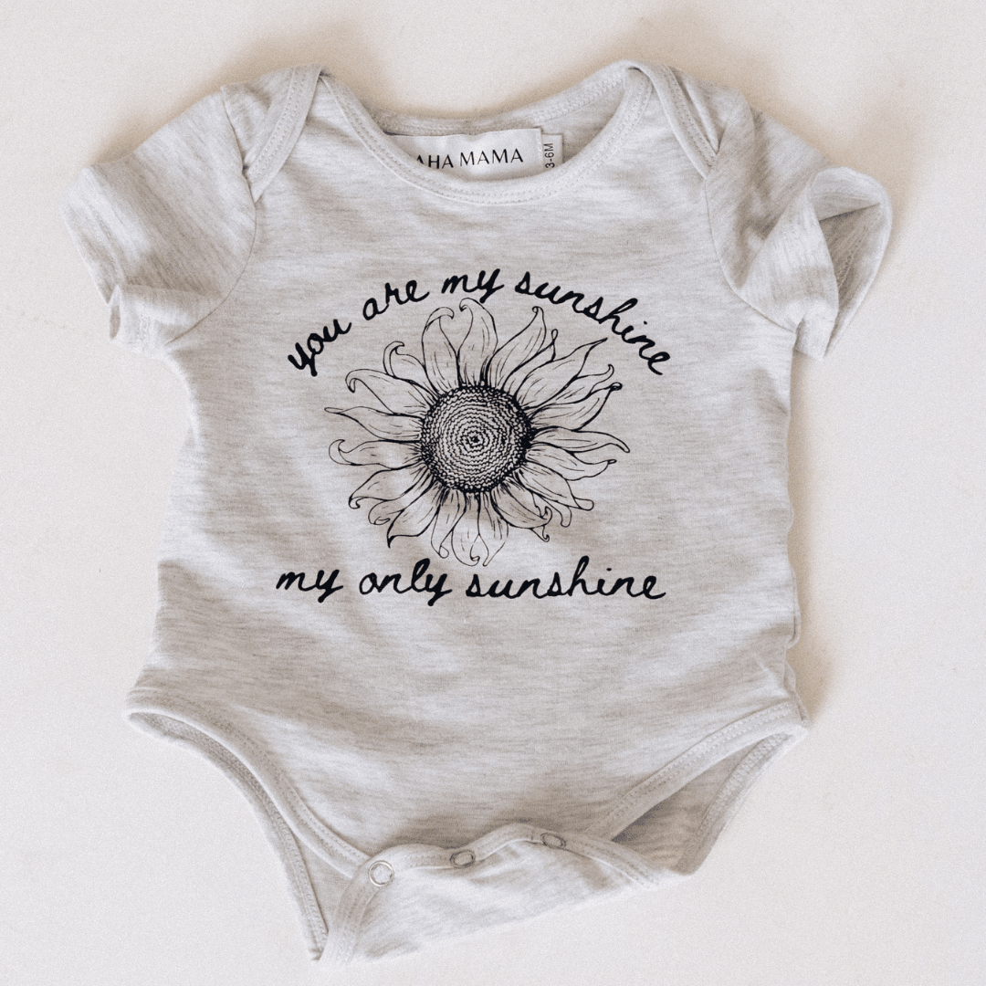 You Are My Sunshine, My Only Sunshine - HAHA MAMA Clothing