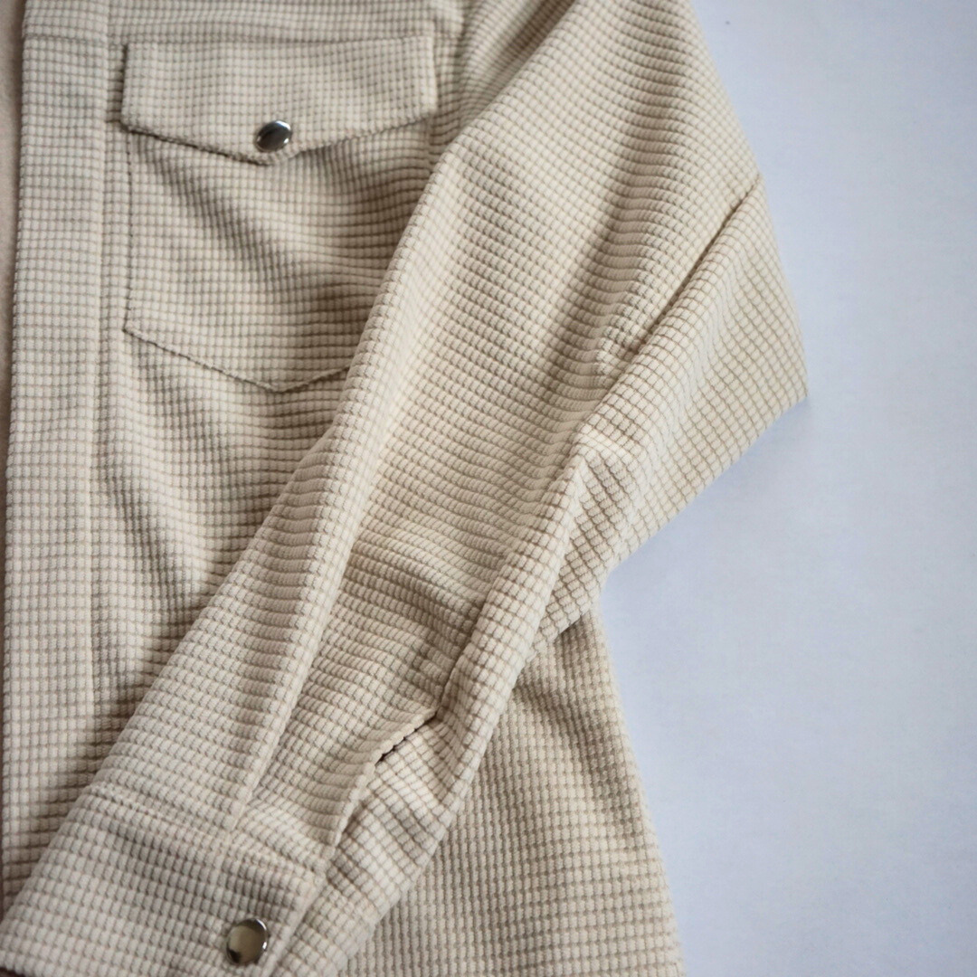 Textured Khaki Jacket - Women