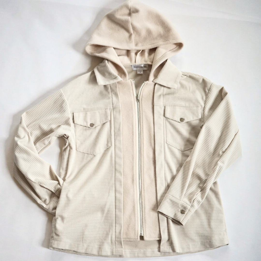 Textured Khaki Jacket - Women