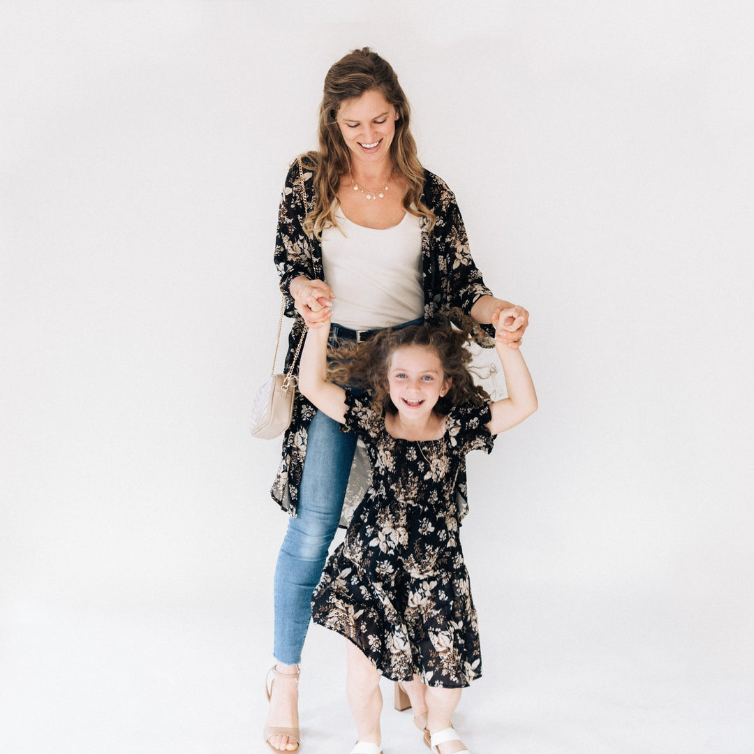 Floral Matching Mommy & Me Outfits - HAHA MAMA Clothing