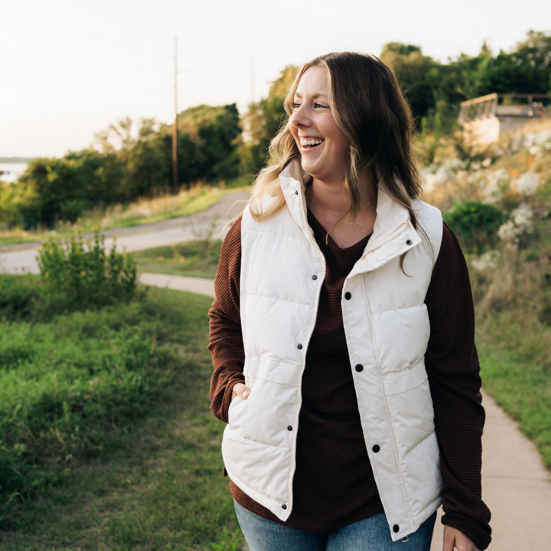 White Vest with Pockets
