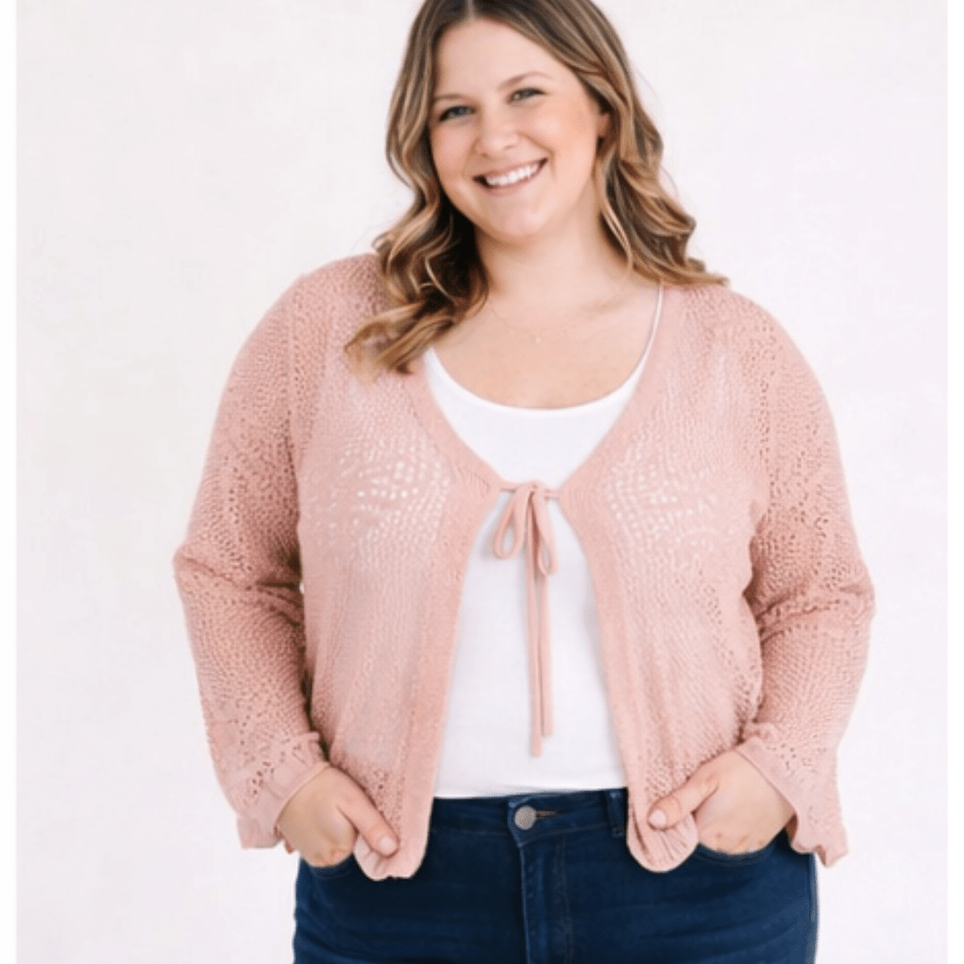 Crochet Bell Sleeve Mommy & Me Cardigans - HAHA MAMA Clothing