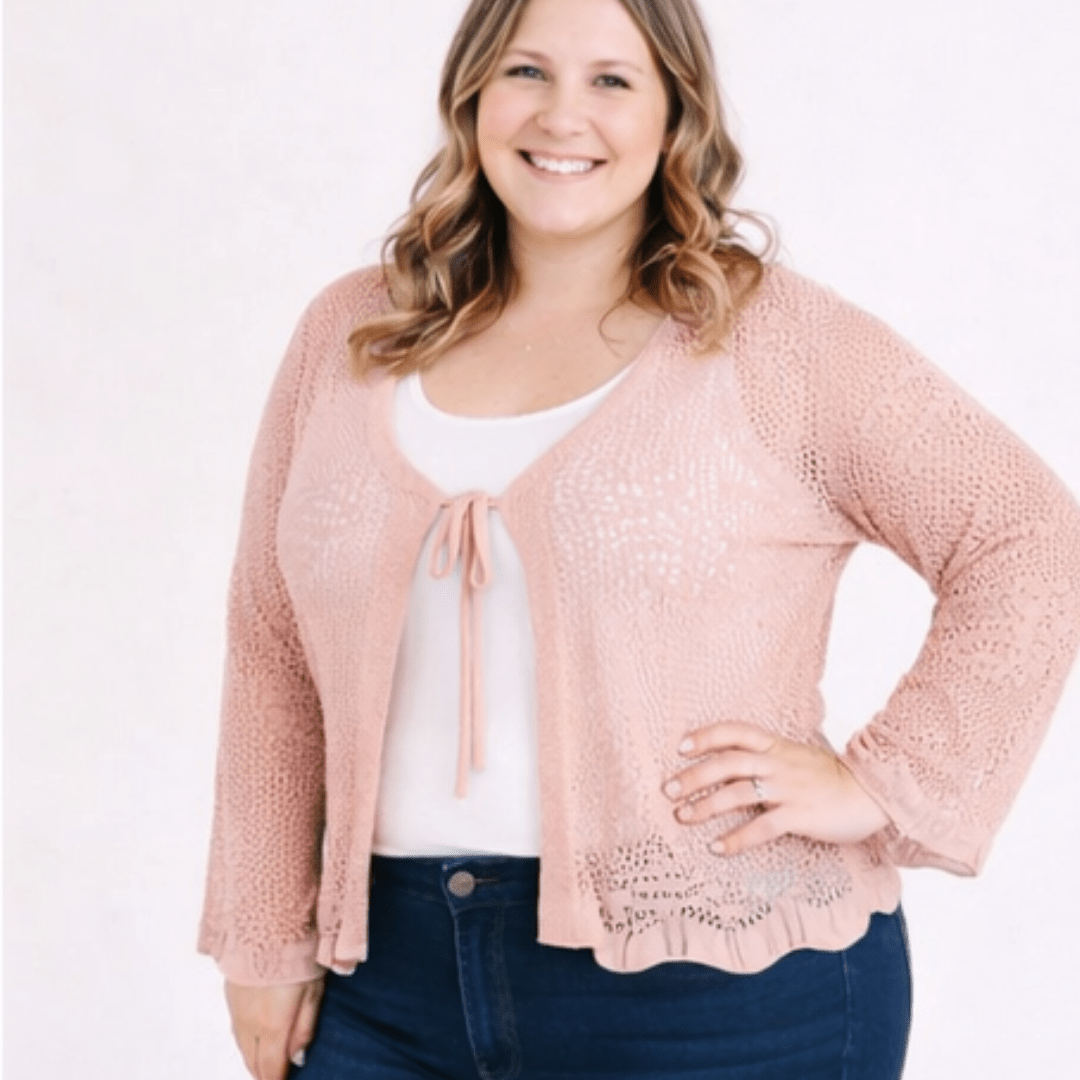 Crochet Bell Sleeve Mommy & Me Cardigans - HAHA MAMA Clothing