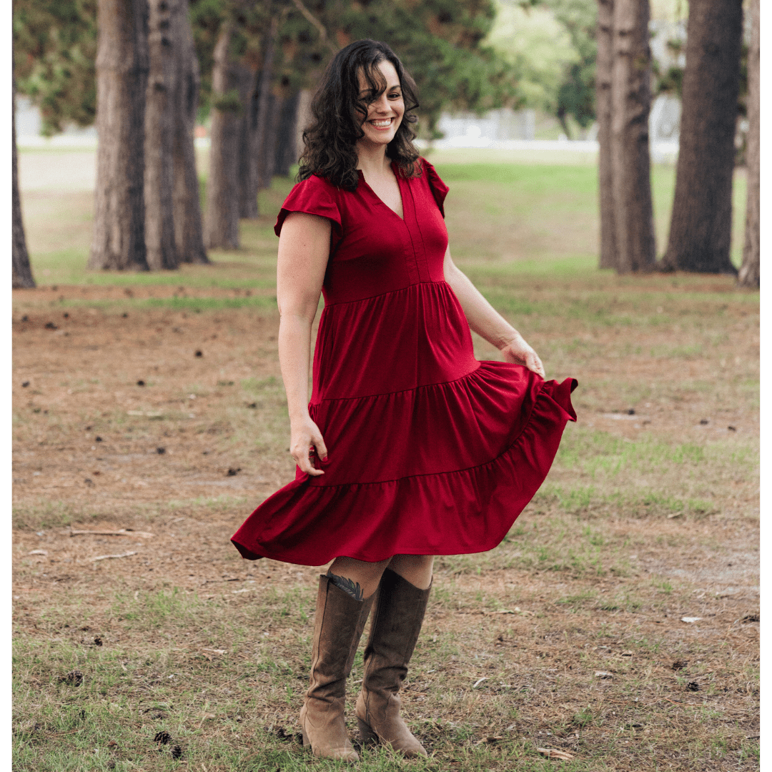 Mommy & Me Holiday Dresses - HAHA MAMA Clothing