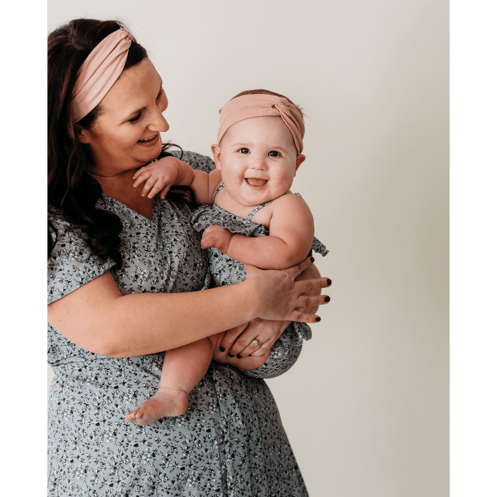 Matching Headbands - Blush - HAHA MAMA Clothing