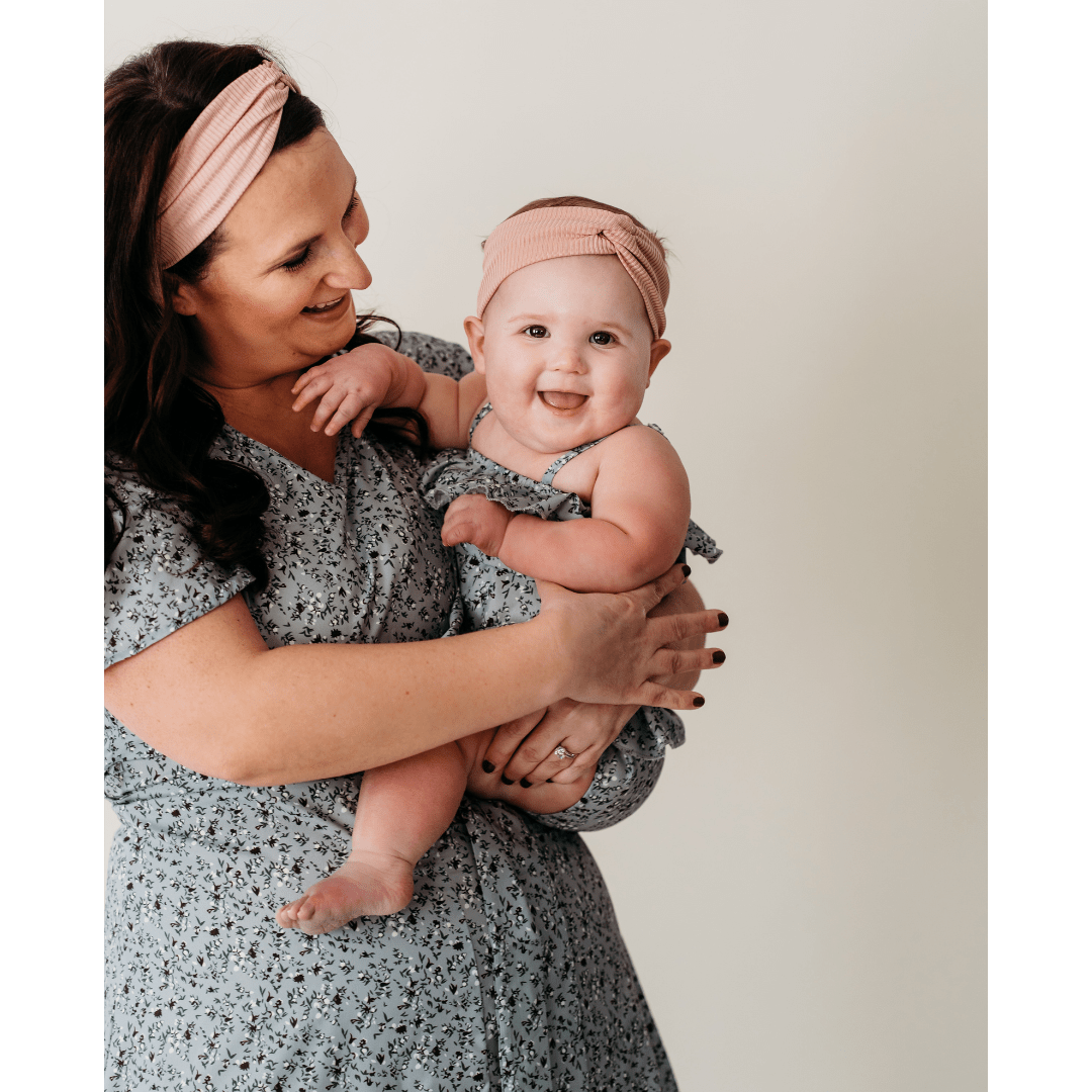 Matching Headbands - Blush - HAHA MAMA Clothing