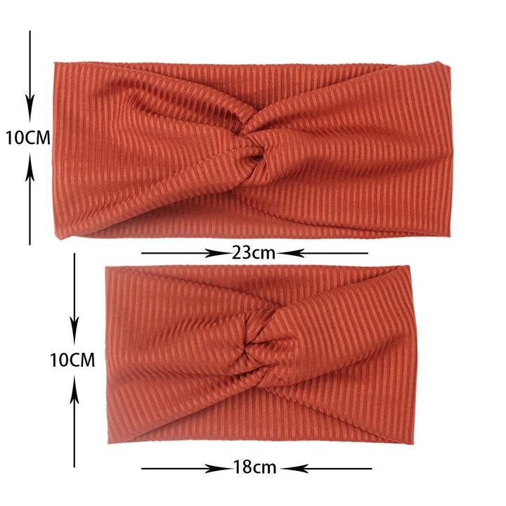 Matching Headbands - Rust - HAHA MAMA Clothing