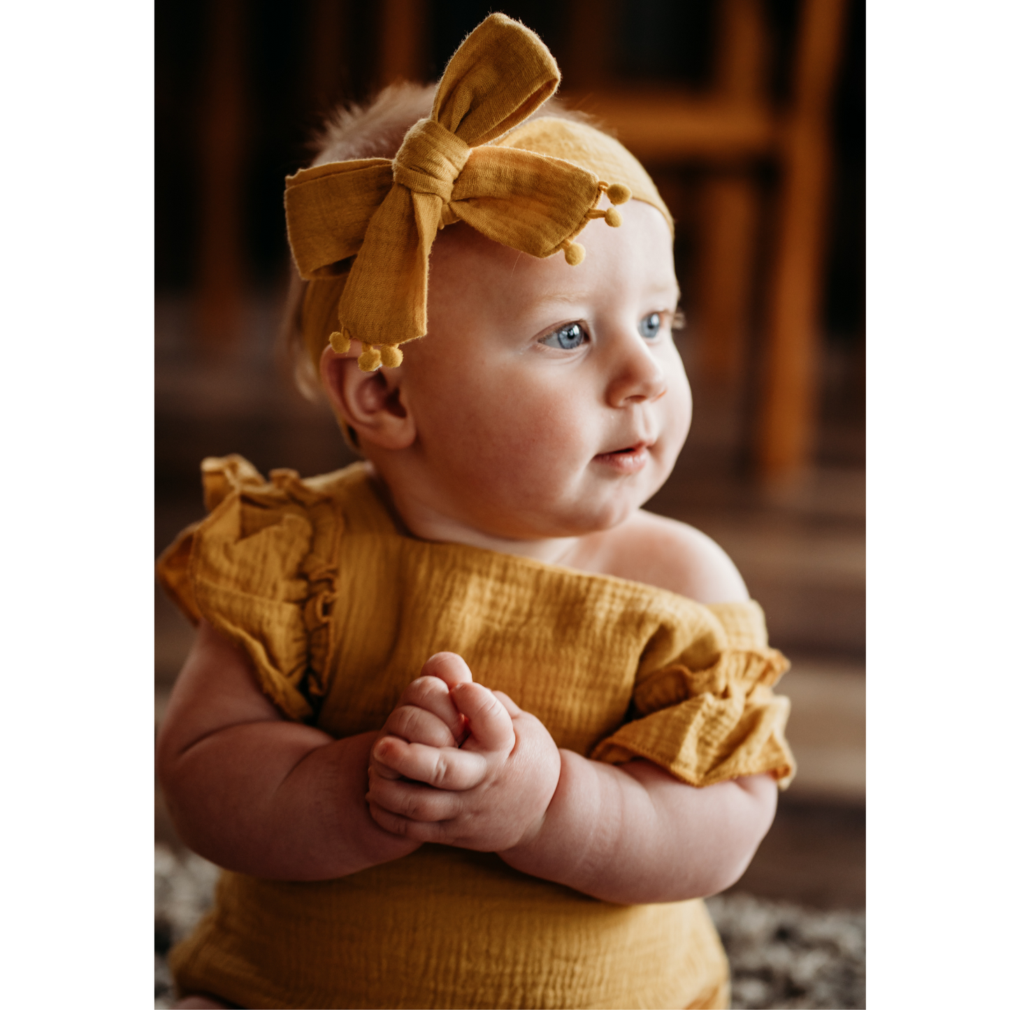 Yellow Maxi Matching Mommy & Me Dress- Infant Size